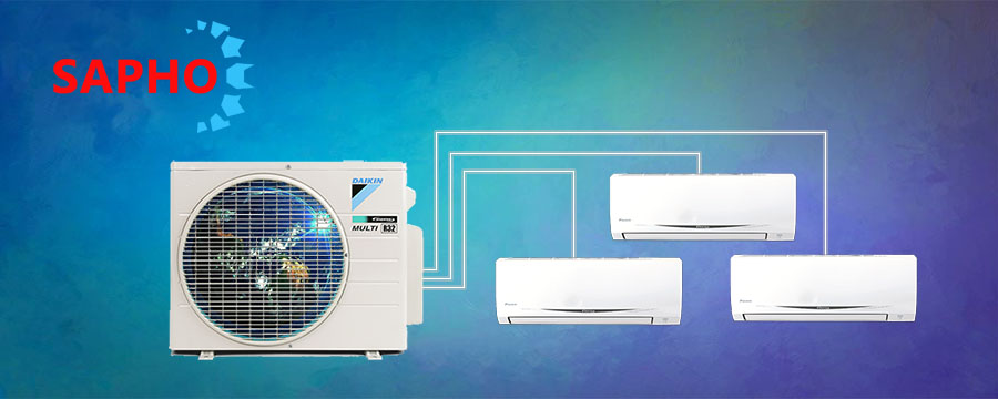 Máy điều hòa Multi Daikin 1 nóng 3 lạnh