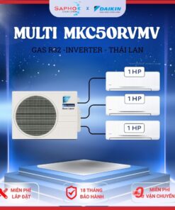 MKC50/ 1.0HP +1.0HP +1.0HP Combo Máy lạnh Daikin Multi S Model Thái lan 2026