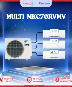 MKC70/ 1.0HP +1.0HP +2.0HP Combo Máy lạnh Daikin Multi S Model Thái lan 2026