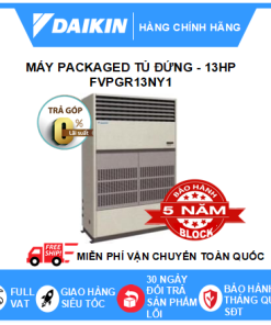 Máy Lạnh Packaged Tủ Đứng FVPGR13NY1 - 13hp - Daikin 120.000btu R410