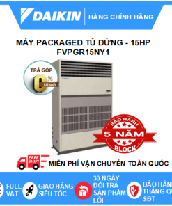 Máy Lạnh Packaged Tủ Đứng FVPGR15NY1 - 15hp - Daikin 150.000btu R410