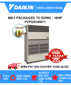 Máy Lạnh Packaged Tủ Đứng FVPGR18NY1 – 18hp – Daikin 180.000BTU R410