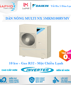 Dàn nóng 5MXM100RVMV, 2 chiều - Lạnh/Sưởi, Daikin Inverter
