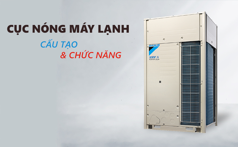 cấu tạo và chức năng của cục nóng máy lạnh